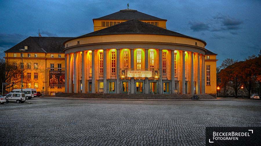 Innenstadt Saarbrücken Staatstheater
